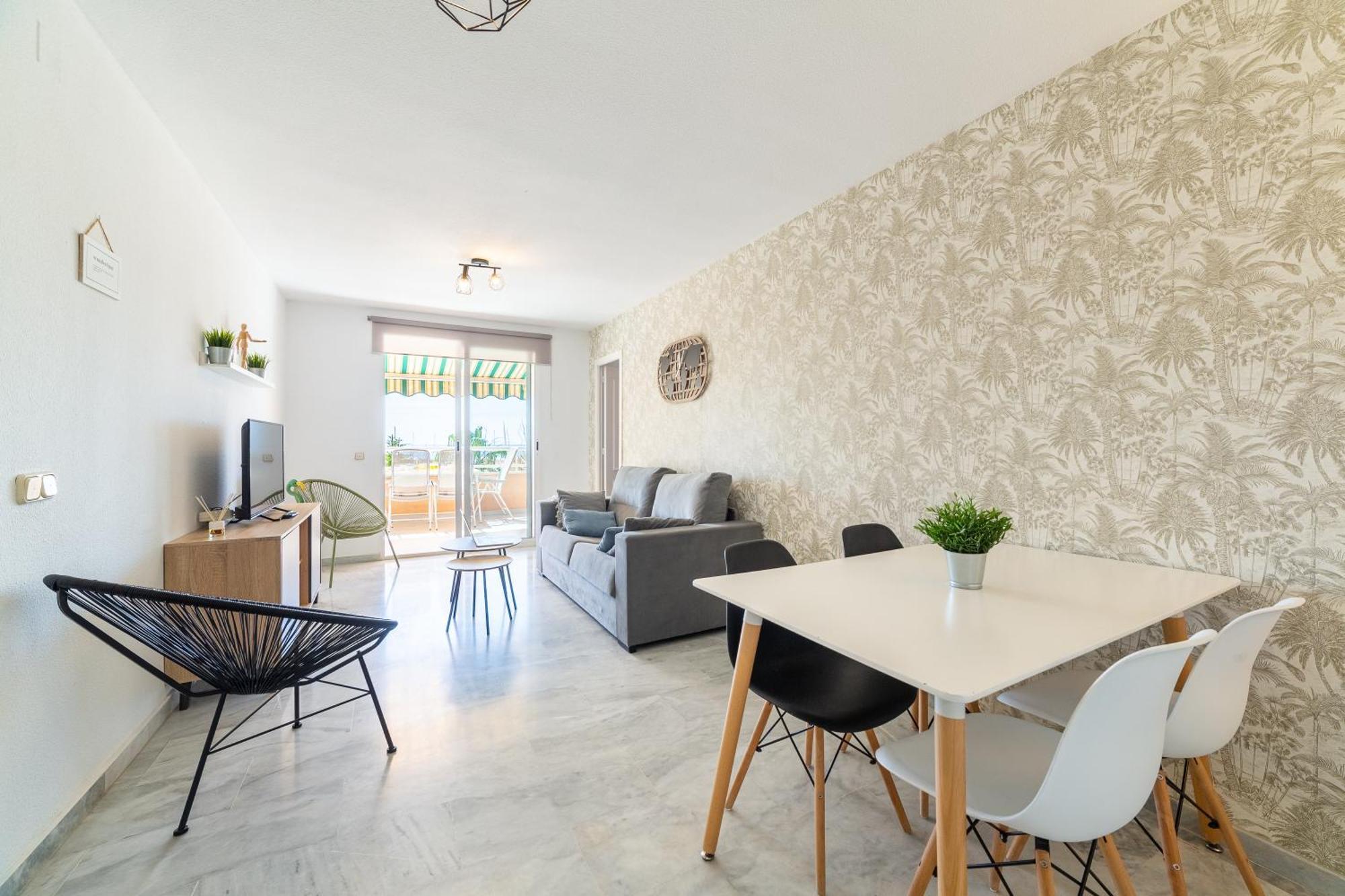 Trendyhomes Puerto - Vistas Al Mar, Parking Incluido, Playa A Un Paso Aguadulce (Almeria) Quarto foto